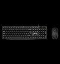 CANYON USB standard KB, water resistant BG layout bundle with optical 3D wired mice 1000DPI black за хранителни режими