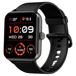 Blackview R50, 1.85-inch TFT HD, 350mAh Battery, 24-hour SpO2 Detection + Heart Rate Monitoring, Calls and SMS notification, Black за хранителни режими