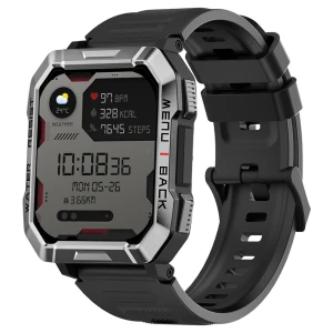 Blackview W60, 2.01inch HD,900mAh Battery, LED Flashlight &amp; Compass Function, 24-hour SpO2 Detection + Heart Rate Monitoring, Monitor Sleep status, Calls and SMS notification, Black за хранителни режими