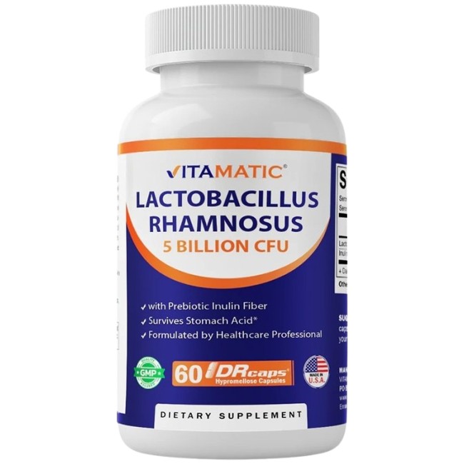 Lactobacillus Rhamnosus 5 Billion CFUs от VITAMATIC
