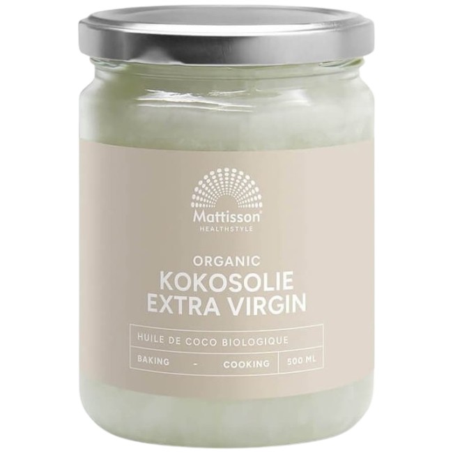 100% Organic Raw Coconut Oil | Cold Pressed от Mattisson Healthstyle
