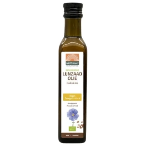 Organic Flaxseed Oil 250 ml | Cold-Pressed pro diety