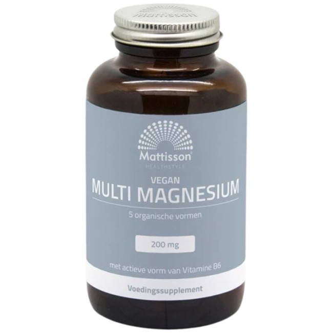 Mattisson Healthstyle Multi Magnesium 200 mg + Vitamin B6