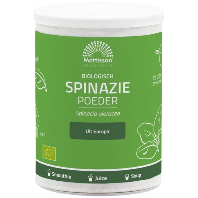 Mattisson Healthstyle Bio Spinach Powder