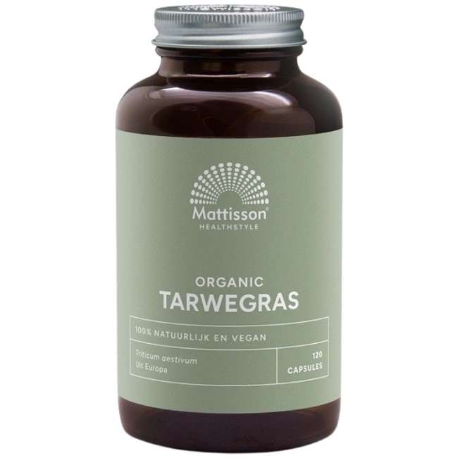 Mattisson Healthstyle Organic Wheatgrass 600 mg