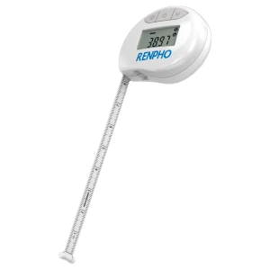 RENPHO Smart Tape measure - BLE - Lithium button за хранителни режими