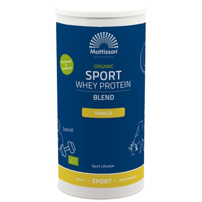 Mattisson Healthstyle Organic Sport Whey Protein Blend