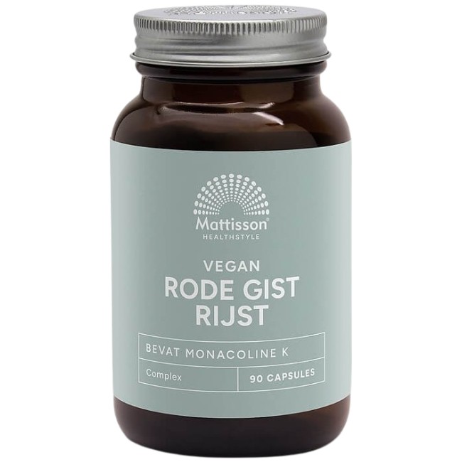 Mattisson Healthstyle Red Yeast Rice + Garlic &amp; Coenzyme Q10