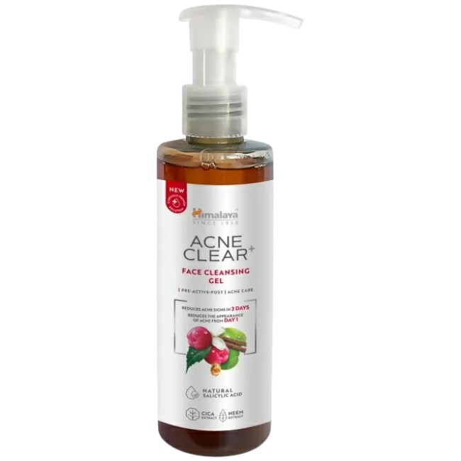 Himalaya Herbals Acne Clear+ Cleansing Face Gel | Почистващ гел за лице