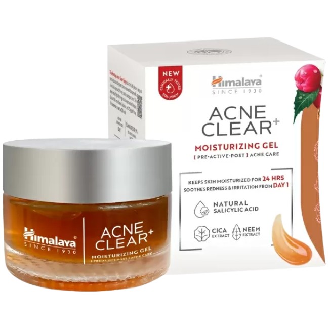 Himalaya Herbals Acne Clear+ Hydrating Face Gel | Хидратиращ гел за лице