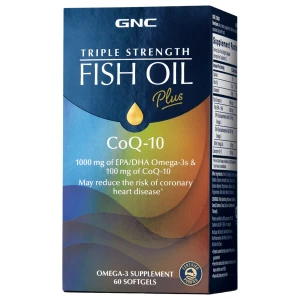 Triple Strength Fish Oil + CoQ-10 pro diety