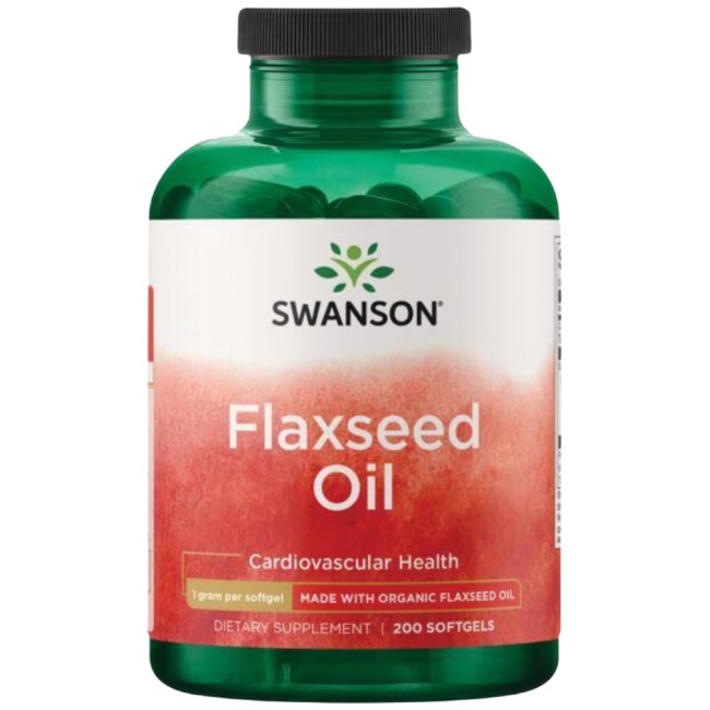 Swanson Flaxseed Oil 1000 mg