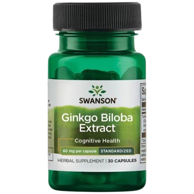 Ginkgo Biloba Extract 60 mg от SWANSON