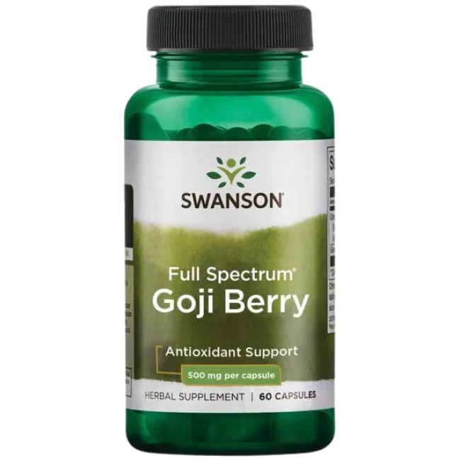 Swanson Goji Berry 500 mg