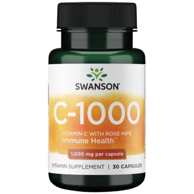 Swanson Vitamin C with Rose Hips 1000 mg