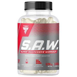 S.A.W. Caps | Super Aggressive Pre-Workout за хранителни режими