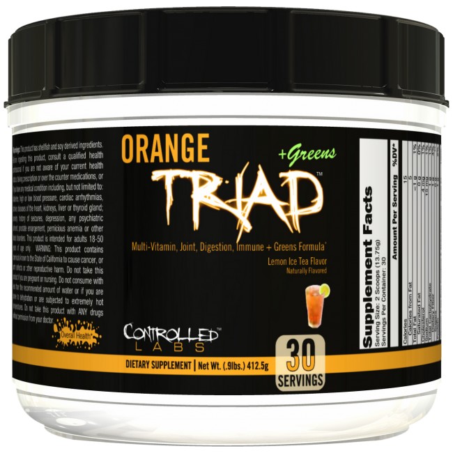 Controlled Labs Orange TRIAD + Greens Powder
