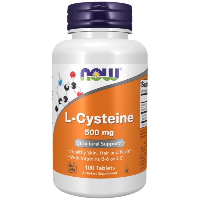 NOW Foods L-Cysteine 500 mg