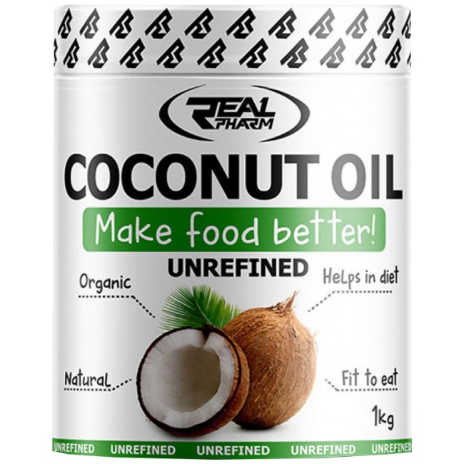 Real Pharm Coconut Oil Unrefined 1000 ml