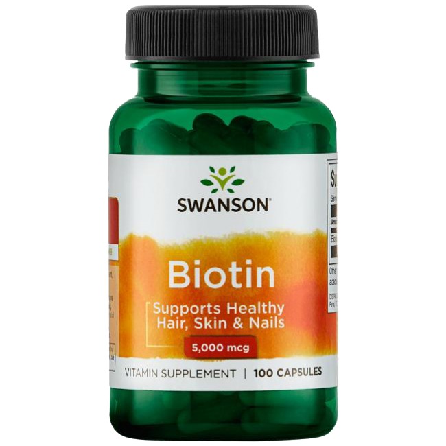 Swanson Biotin 5000 mcg
