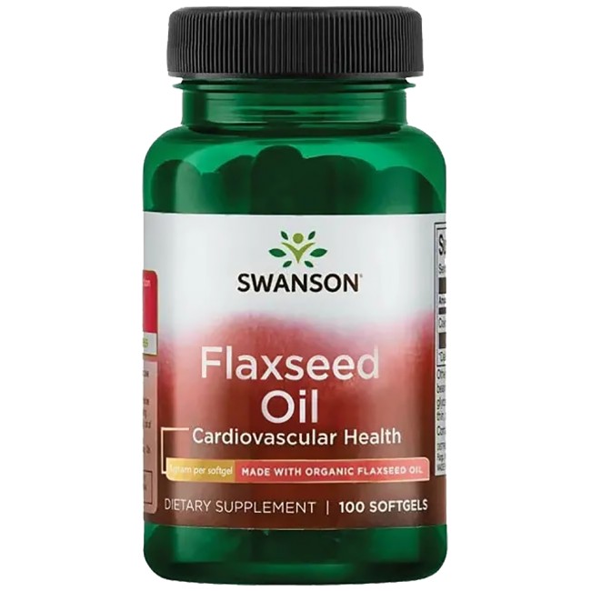 Swanson Flaxseed Oil 1000 mg