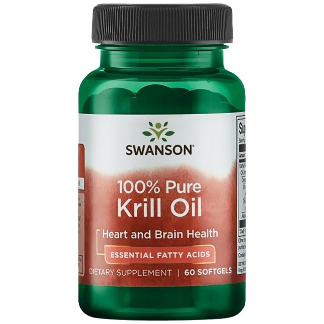 Swanson 100% Pure Krill Oil 500 mg