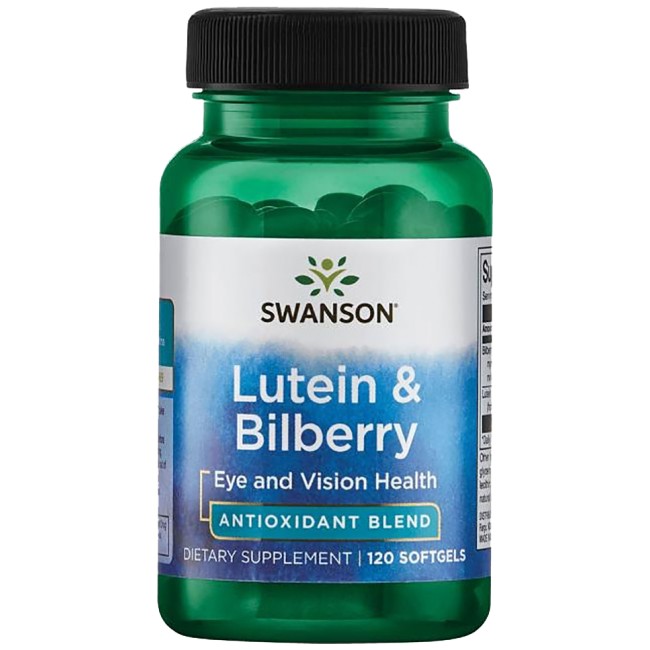 Swanson Lutein and Bilberry 26 mg
