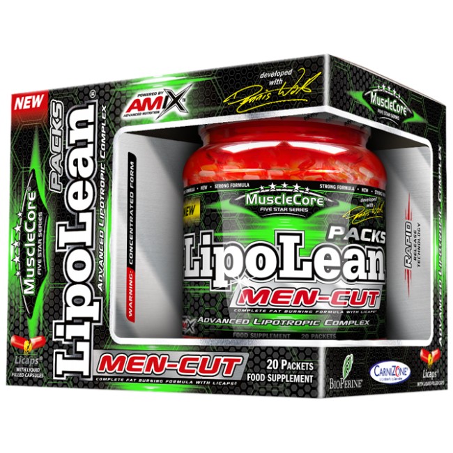 AMIX Nutrition Lipolean Men-Cut Packs