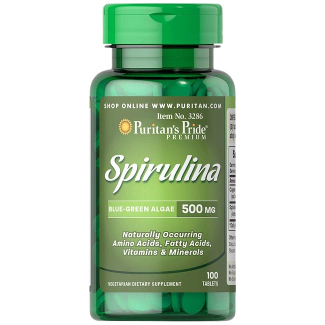 Puritan's Pride Spirulina 500 mg