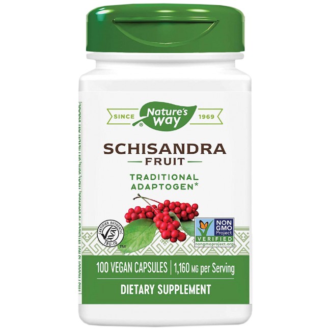 Schisandra Fruit 580 mg от Nature's Way