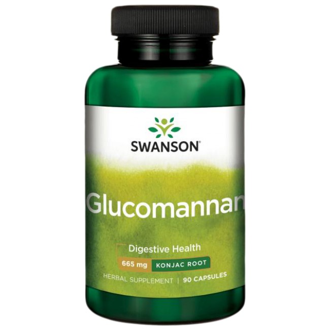 Swanson Glucomannan / Konjac Root 665 mg