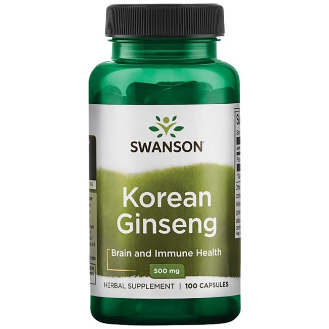 Swanson Korean Ginseng 500 mg