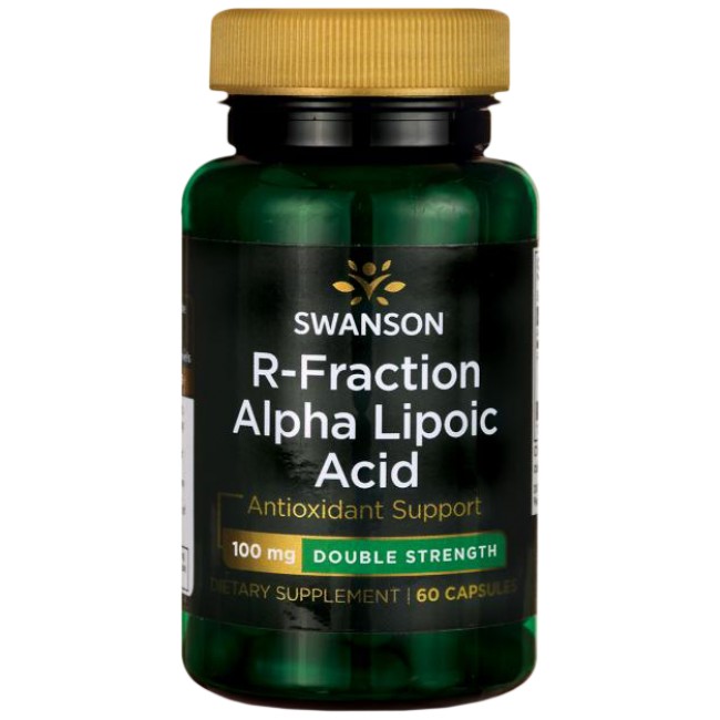 Swanson R-Fraction Alpha Lipoic Acid - Double Strength 100 mg