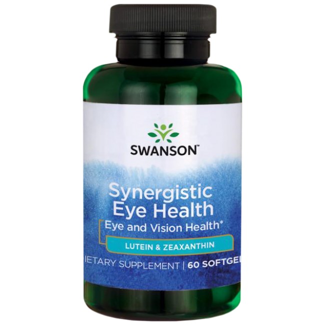Swanson Synergistic Eye Health Lutein &amp; Zeaxanthin 22 mg