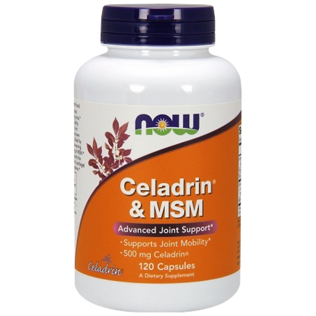 NOW Foods Celadrin &amp; MSM 500 mg