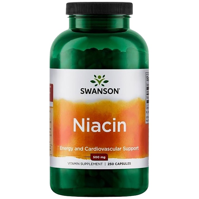 Swanson Niacin 500 mg