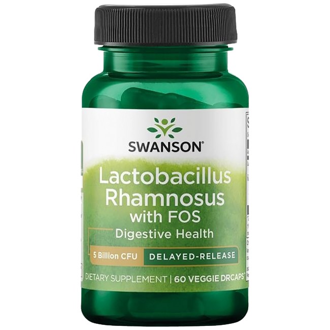 Lactobacillus Rhamnosus with FOS 5 Billion CFU от SWANSON