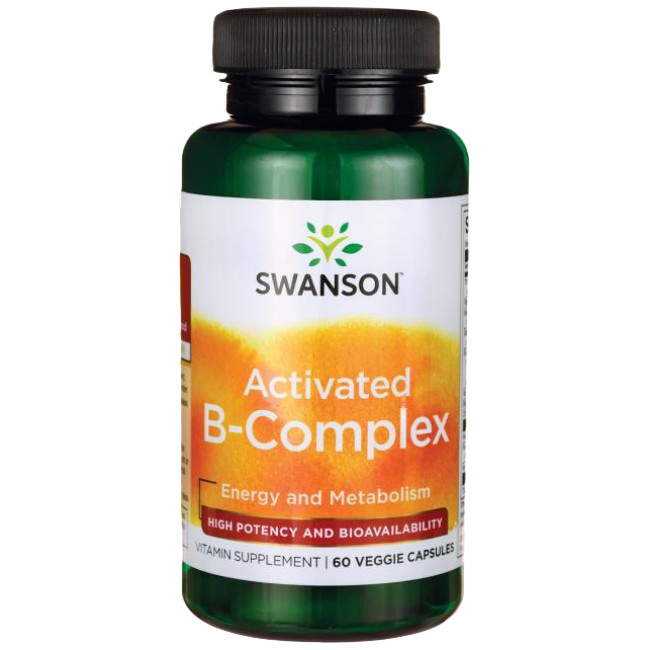 Activated B-Complex High Potency and Bioavailability 430 mg от SWANSON