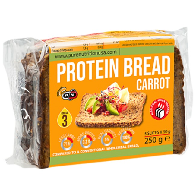 PURE Nutrition USA Protein Bread - Carrot