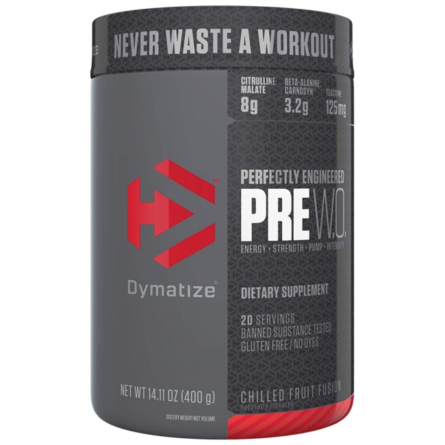 Dymatize Pre WO / Pre Workout formula