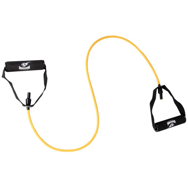 Armageddon Sports Elastična traka za trening s ručkama - 5 kg (Žuta) / Fitness Band with Grips - 5kg
