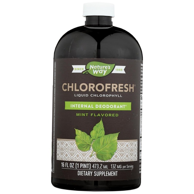Nature's Way Chlorofresh Liquid Complex 473 ml - Mint Flavored
