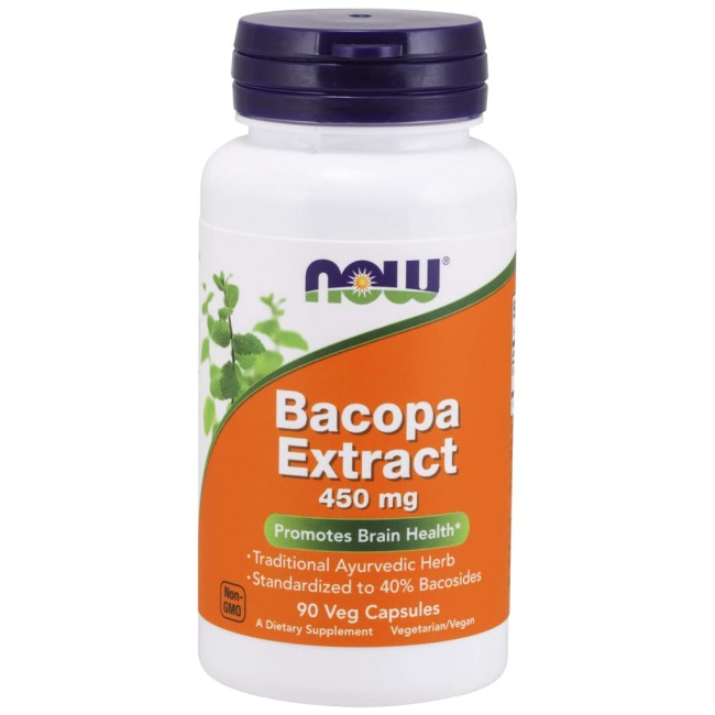 Bacopa Extract 450 mg от NOW Foods