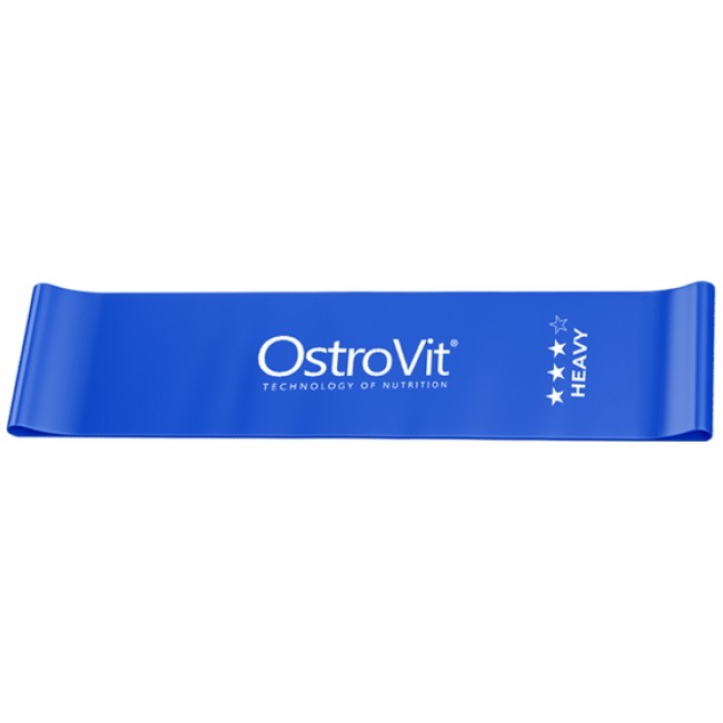 Непрекъснат тренировъчен ластик Heavy / Син от OstroVit