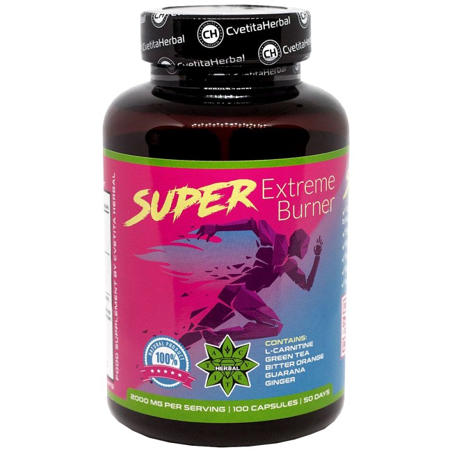 Cvetita Herbal Super Extreme Burner 1000 mg