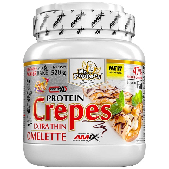 AMIX Nutrition Mr.Popper's Crepes High Protein Omelette