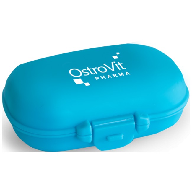 Ostrovit Pillbox / Кутийка за капсули / Blue от OstroVit