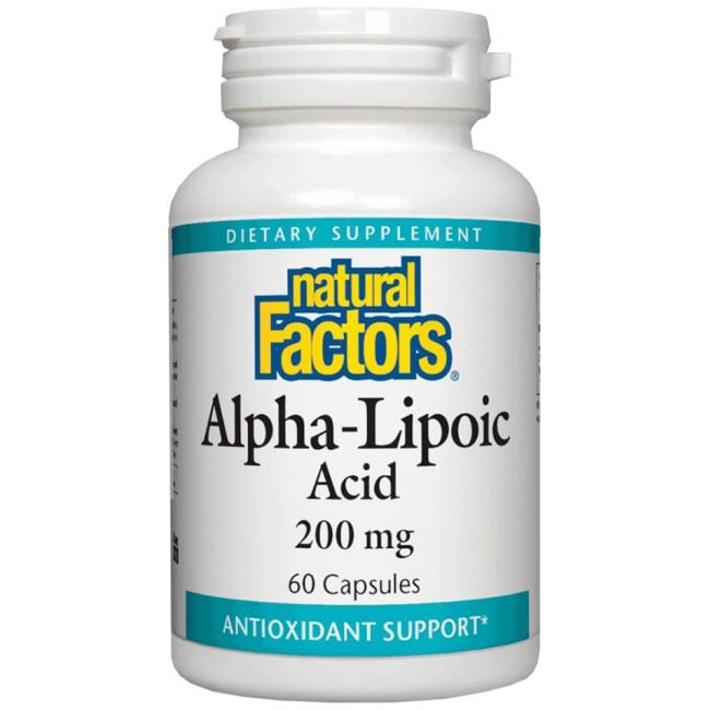 Natural Factors Alpha Lipoic Acid 200 mg